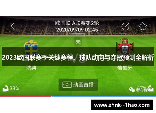 2023欧国联赛季关键赛程、球队动向与夺冠预测全解析 2023欧国联赛季关键赛程、球队动向与夺冠预测全解析